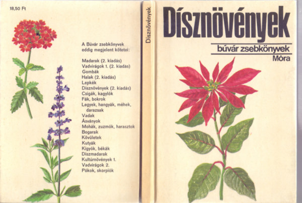 Dr. Debreczy Zsolt - B�r� Krisztina rajzaival - D�szn�v�nyek + Vadvir�gok + V�zin�v�nyek (3db b�v�r zsebk�nyvek)