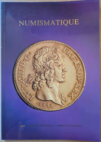 Numismatique (Francia rmekatalgus - francia nyelv)