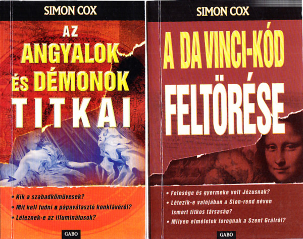 Simon Cox - A Da Vinci-kód feltörése + Az Angyalok és Démonok titkai