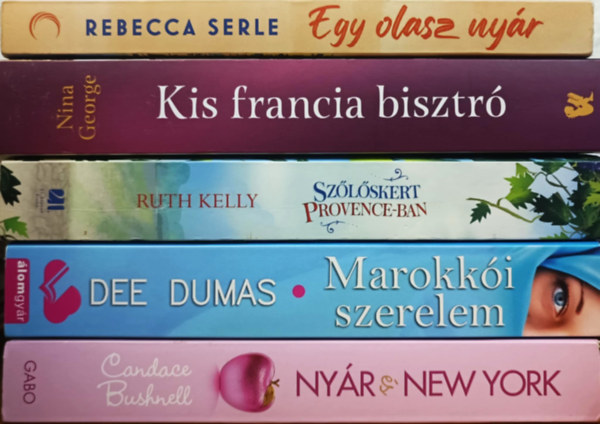 Candace Bushnell, Dee Dumas, Ruth Kelly, Rebecca Serle, Nina George - Romantikus knyvcsomag