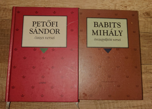 Babits Mih�ly, Pet�fi S�ndor - 2 gy�jtem�nyes versesk�tet az Osiris kiad� gondoz�s�ban: Pet�fi S�ndor �sszes versei, Babits Mih�ly �sszegy�jt�tt versei
