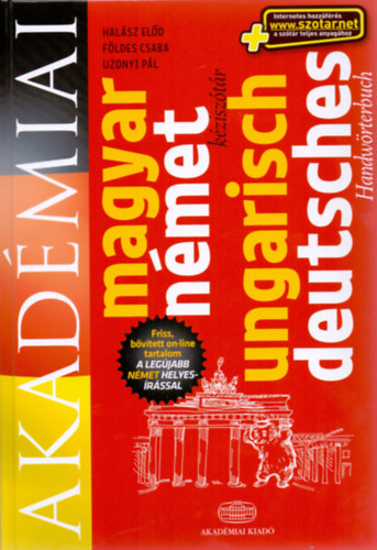 Halsz Eld-Fldes Csaba-Uzonyi Pl - Magyar-nmet, nmet-magyar kzisztr I-II. (CD nlkl)