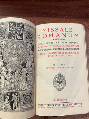 RATISBONAE - MISSALE ROMANUM