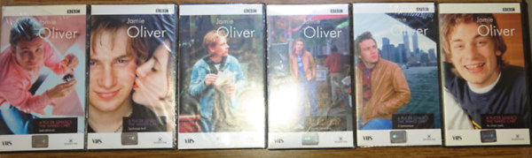 Jamie Oliver - Jamie Oliver A pucér szakács című könyvének VHS verziója 6 videókazettán