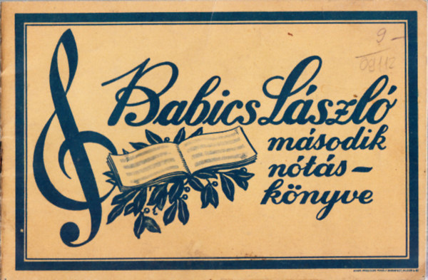 Babics László második nótáskönyve