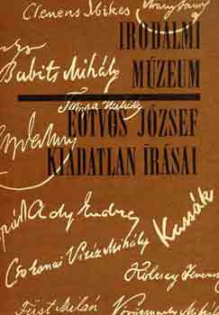 Feny Istvn (szerk.) - Etvs Jzsef kiadatlan rsai (1846 mjus-1848 februr)