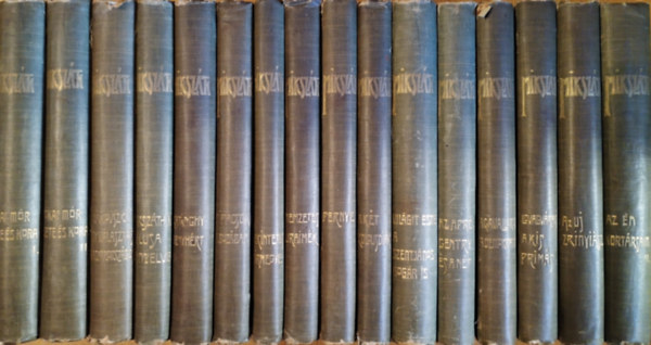 Mikszáth Kálmán - 16 db. Mikszáth Kálmán munkái (Az én kortársaim II. + Az uj Zrínyiász + Lovagvárak - A kis prímás + A gavallérok - A demokraták - Ne okoskodj Pista! + Az apró gentry és a nép + Világít este a szentjánosbogár is + A két koldusdiá