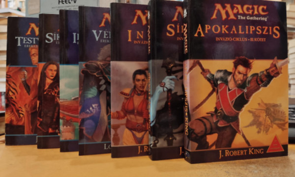 Jeff Grubb, Lynn Abbey, J. Robert King, Loren L. Coleman - 7 dn Fantasy: Ereklyk ciklus I-IV. + Invzi ciklus I-III.: Testvrhbor; Skok vndora; Idfolyamon; Vrvonalak; Invzi; Skvlts; Apokalipszis