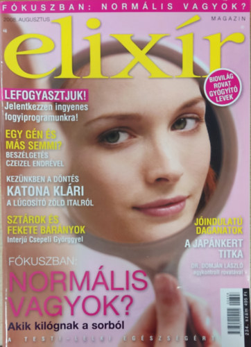 Dr. Nagy Rbert (szerk.) - Elixr magazin 2008. augusztus