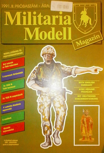 Rzsavlgyi Lszl (szerk.) - Militaria Modell 1991 III. Prbaszm