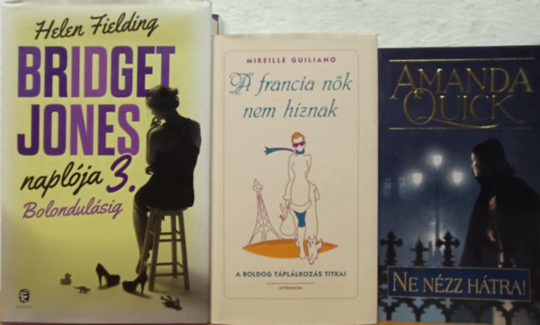 Amanda Quick, Mireille Guiliano, Helen Fielding - Romantikus könyvcsomag