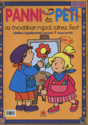 Bozsik Rozlia-Elek Lvia - Panni s Peti az vodban rajzol, sznez, fest 11-12.