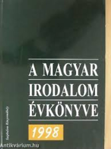A magyar irodalom vknyve 1998