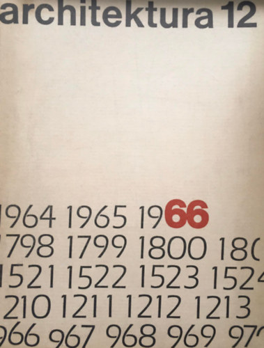 Jan Borowski, J�zef Renski, Jan Furman - Architektura 12/229 (1966)