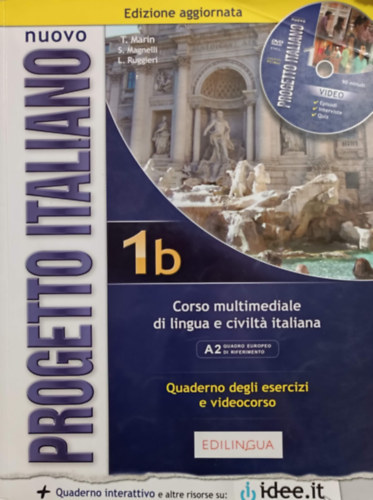 T. Marin, S. Magnelli - Nuovo Progetto Italiano 1b - Corso multimediale di lingue e civilt italiana A2 (+CD)