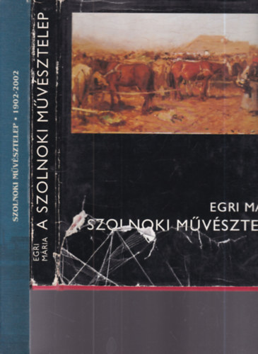 Egri M�ria (szerk.), Zsolnay L�szl�, Kert�sz R�bert, V. Sz�sz J�zsef - 2 db. m�v�szett�rt�net (A Szolnoki m�v�sztelep + Szolnoki m�v�sztelep 1902-2002.)