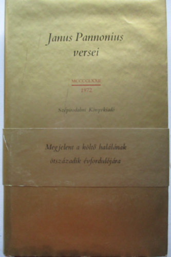 Janus Pannonius - Janus Pannonius versei