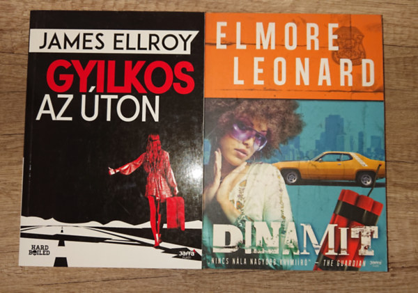 James Ellroy, Elmore Leonard - 2 lebilincselő krimi a Jaffa Kiadótól: Gyilkos az úton, Dinamit