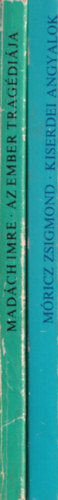 2 db Diákkönyvtár: Madách imre- Az ember tragádiája, Móricz Zsigmond- Kiserdei angyalok
