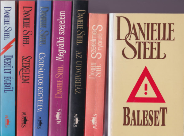 Danielle Steel könyvcsomag 7 db