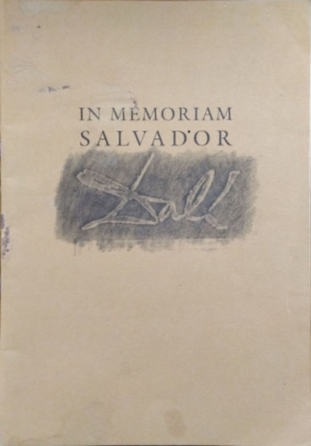�lveczky G�bor (szerk.) - In memoriam Salvador Dali
