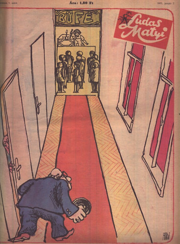 F�ldes Gy�rgy (szerk.) - Ludas Matyi 1971/1-52. (Teljes �vfolyam)