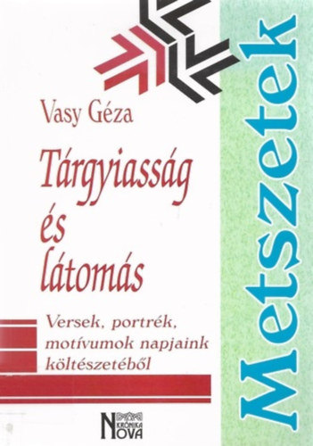 Vasy Géza - Tárgyiasság és látomás KN-0069