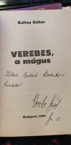 Koltay G�bor - Verebes a m�gus