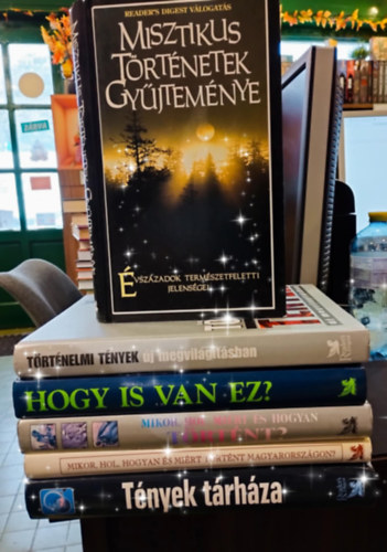 Readers Digest - Reader's Digest knyvcsomag 6 darabos KNYVMENT AJNLAT: Mikor, hol, mirt s hogyan trtnt?, Mikor, hol, hogyan s mirt trtnt Magyarorszgon?, Misztikus trtnetek gyjtemnye, Trtnelmi tnyek-j megvilgtsban, Hogy