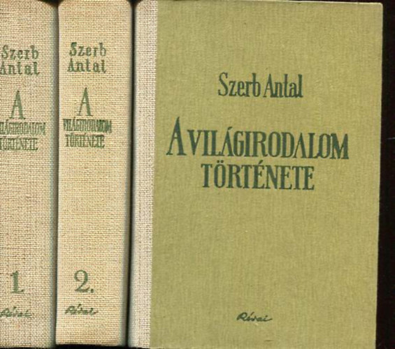Szerb Antal - A világirodalom története I-III.