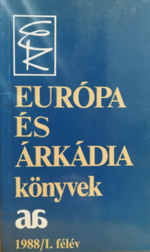 Európa és Árkádia könyvek 1988/I. félév