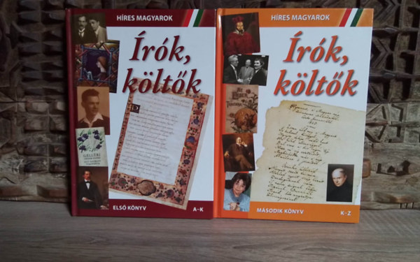 Budakönyvek - Híres magyarok: Írók, költők I-II. (A-Z-ig)