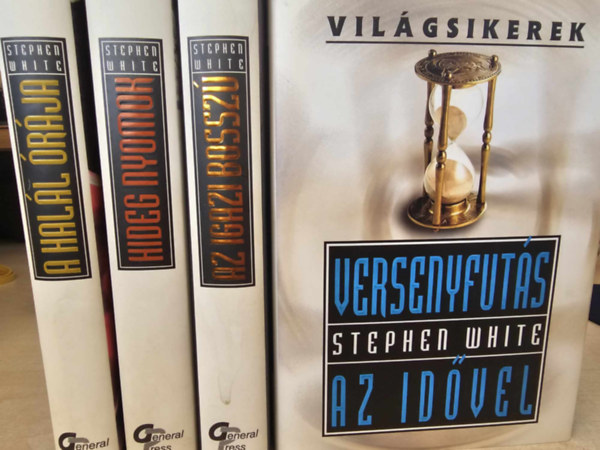 Stephen White - KNYVMENT AJNLAT: A hall rja + Hideg nyomok + Az igazi bossz +Versenyfuts az idvel (4db)