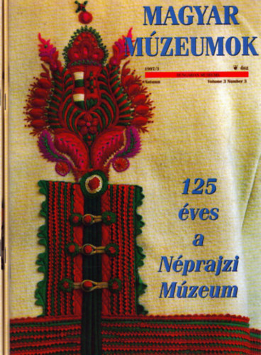 3 db Magyar M�zeumok foly�irat: 1997/3., 1998/1., 1998/3.