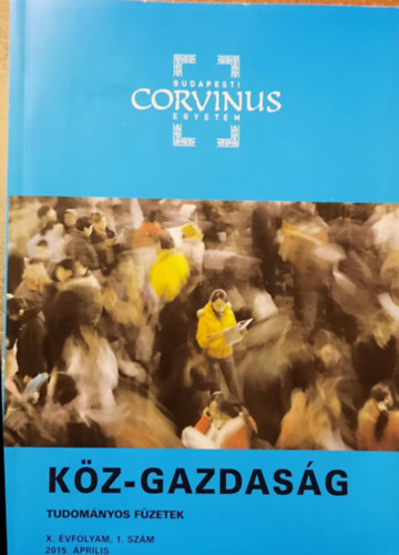 Kz-gazdasg - Tudomnyos fzetek X. vfolam 1.szm 2015.prilis