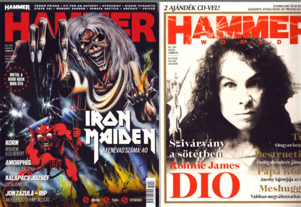 Lnrd Lszl (fszerk.) - 2 db Hammer World magazin: 2022/3. s 2022/5. szmok