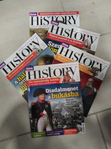 (ism. szerz) - 5 db BBC History szrvnyszm: 2011 jlius I./4.+2011 aug. I./5.+2013 janur III./1.+2013 aug. III./8.+2015 jlius V./7.