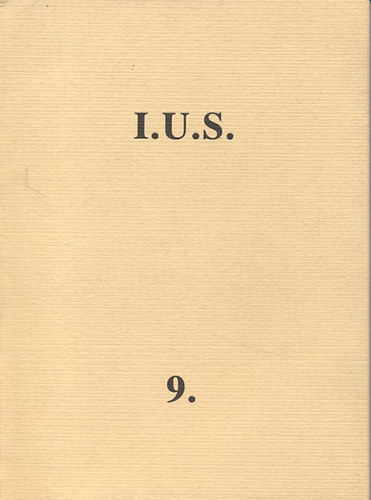I.U.S. 9. (Irodalmi Ujság Sorozat)