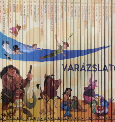 DeAgostini, Walt Disney - Disney: Var�zslatos Hangosk�nyvek 1.-34.