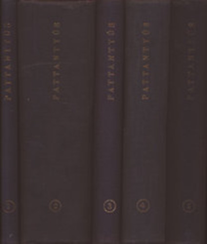 Dr. Pattanty�s A. G�za; Dr S�lyi Istv�n - G�p�sz- �s villamosm�rn�k�k k�zik�nyve (Pattanty�s) 1-9+11