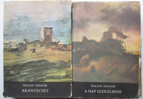 Dallos S�ndor, Csik�s L�szl�n� (szerk.) - Aranyecset / A nap szerelmese (Munk�csy Mih�ly �letreg�nye 1-2.)