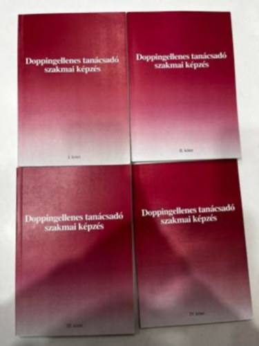 Doppingellenes tanácsadó szakmai képzés - Jegyzet I-IV.