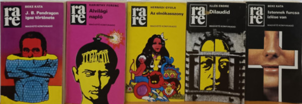 Ferenc Karinthy, Beke Kata, Hernádi Gyula, Illés Endre - Rakéta regények könyvcsomag