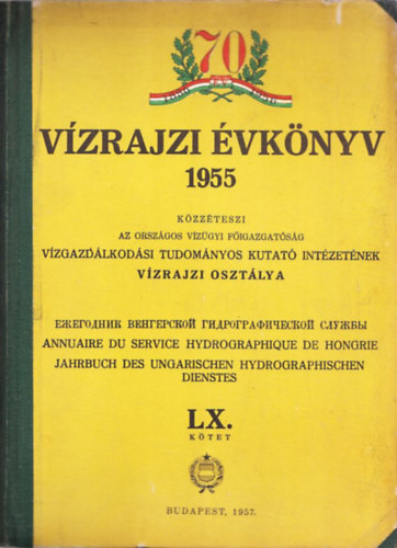 Vízrajzi évkönyv 1955