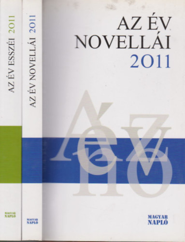 Rosonczy Ildik (szerk.), Majoros Sndor (Szerk.) - Az v novelli 2011, Az v esszi 2011 (2 m)