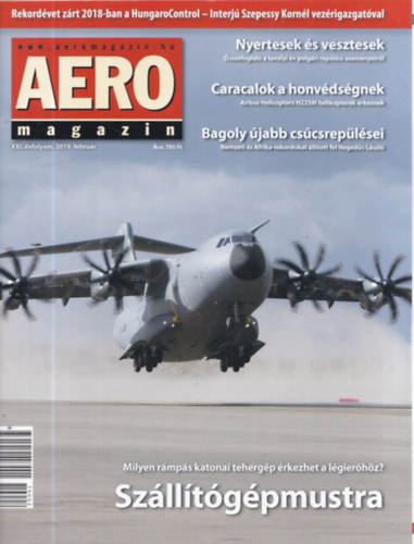 Sajtos Zoltán (szerk.) - 2 db Aero magazin szórványszám: 2019/február + 2019/május