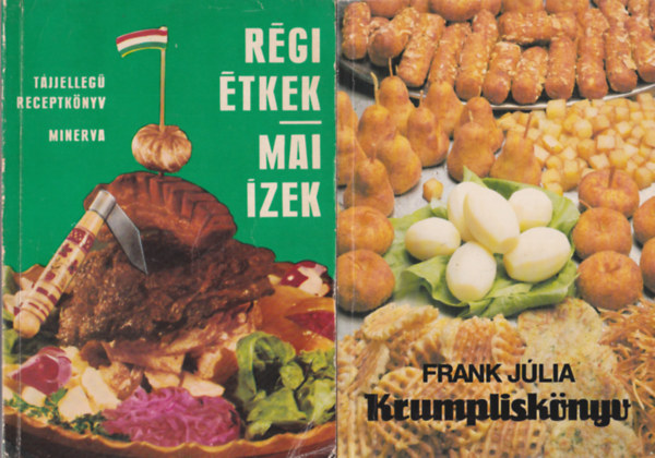 Varga Lszl, Baki Jzsef (szerk.), Gundel Imre, Frank Jlia - 4 db szakcsknyv: Krumplisknyv + Rgi telek- Mai zek + Gizi nni szakcsknyve - felvidki telek + Laci bcsi szakcsknyve