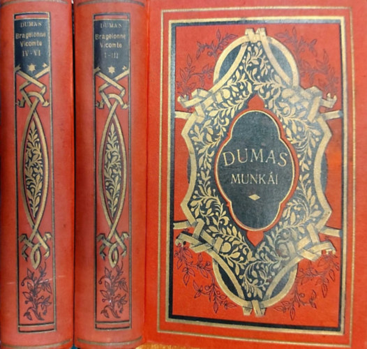 id. Dumas Sndor - Bragelonne vicomte I-VI. (2 knyvben)