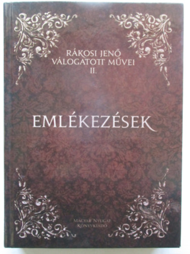 Rákosi Jenő - Emlékezések