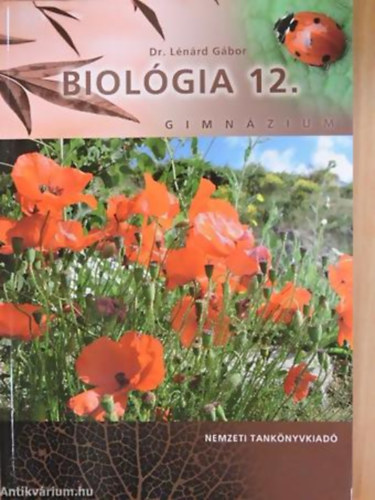 Dr. Lénárd Gábor - Biológia 12. Gimnázium